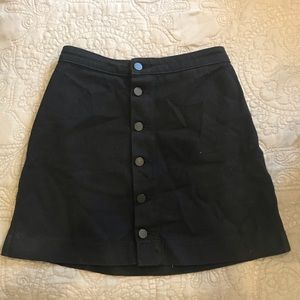 Button down skirt